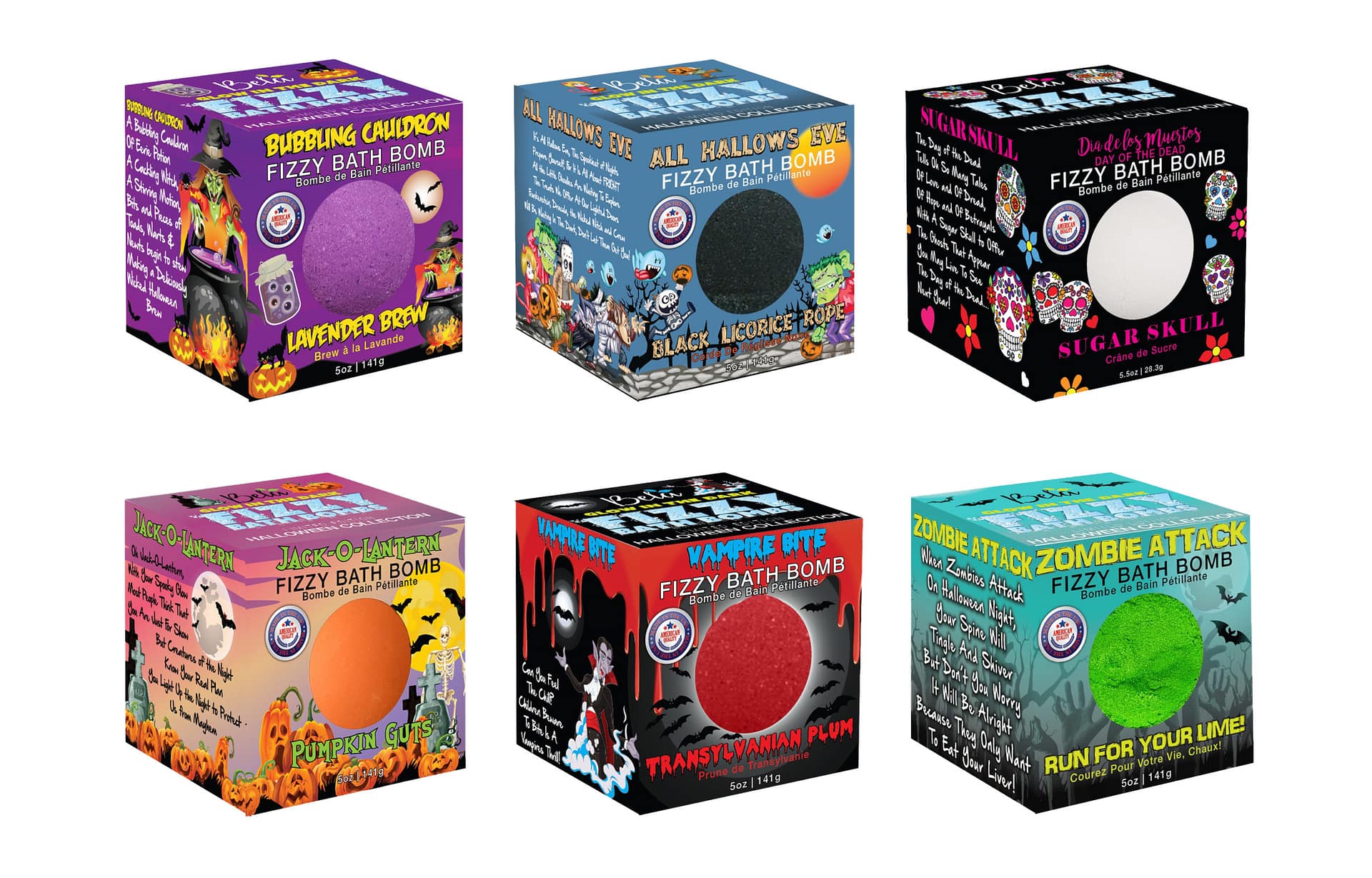 Introducing Bela Halloween Bath Bombs